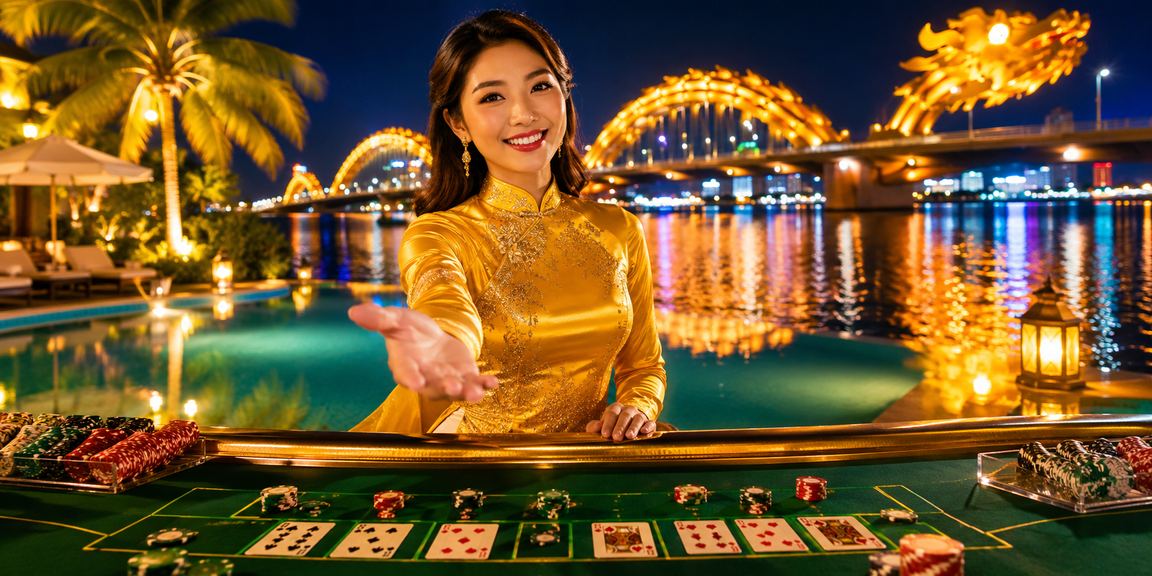 Baccarat tại Đà Nẵng với phong cách áo dài và không khí casino