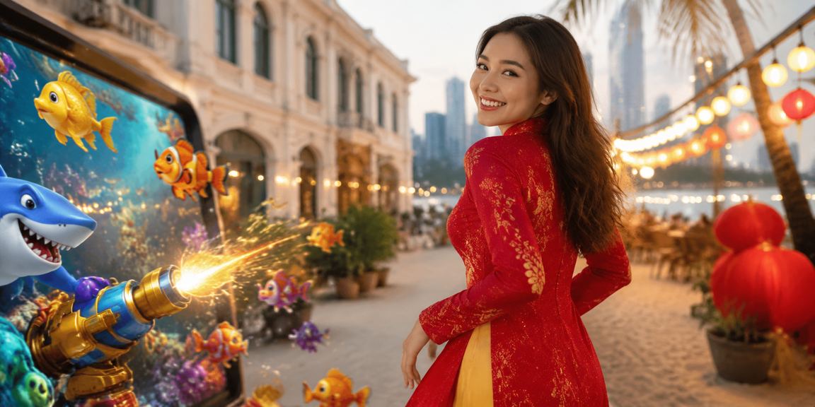 Không gian Hồ Chí Minh với chủ đề bắn cá và truy cập giải trí mobile
